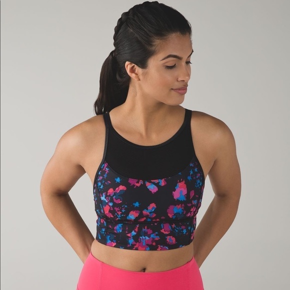 lululemon athletica Tops - 𝅺Lululemon long line bra size 4